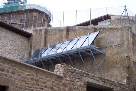 Solar térmica en vivienda particular en Monreal